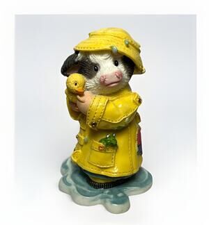 Mary’s Moo Moos #257494 -APRIL I’m So Lucky Your My Ducky 1996 Enesco